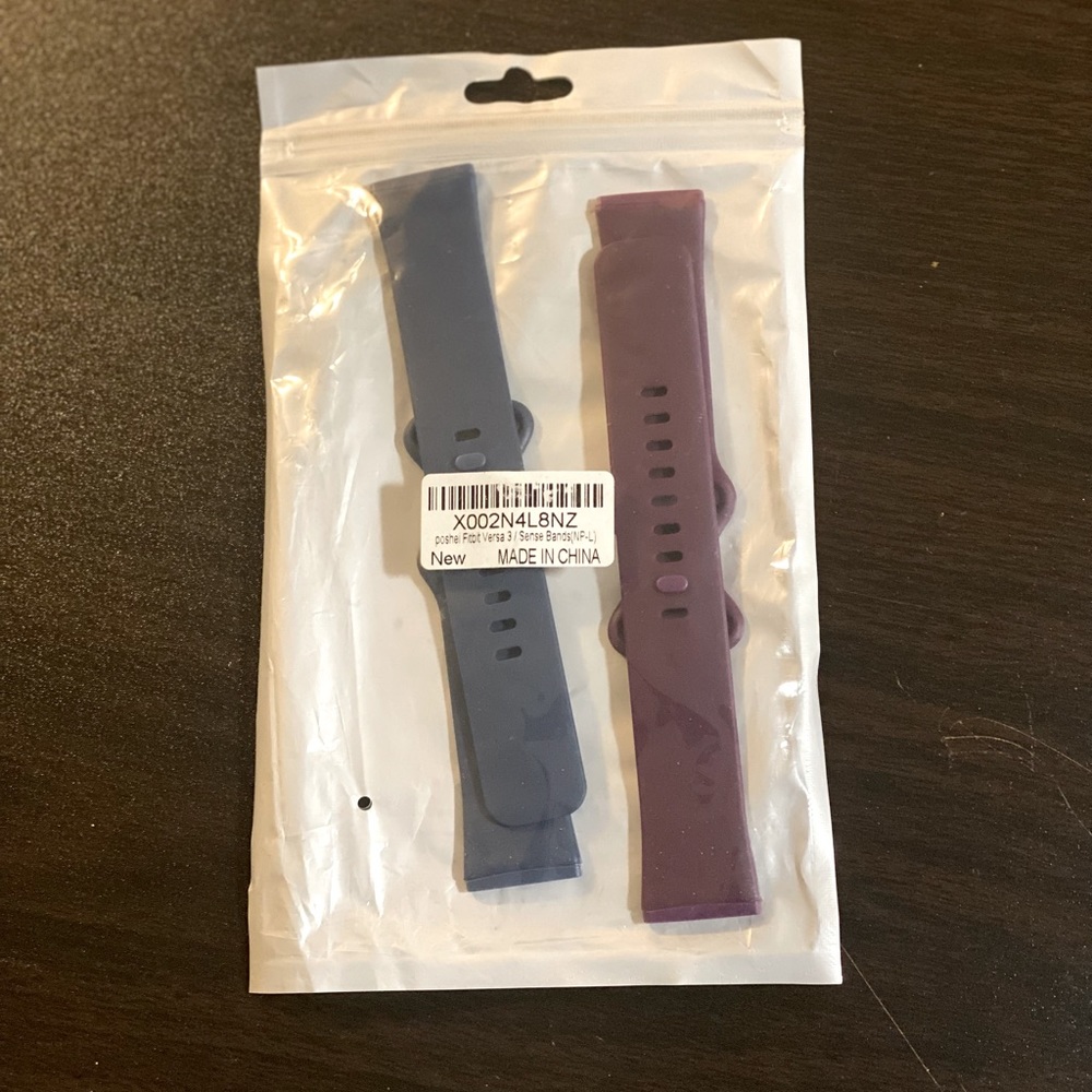 3 Pieces; WatchBands Compatible for Fitbit Sense and Fitbit Versa 3
